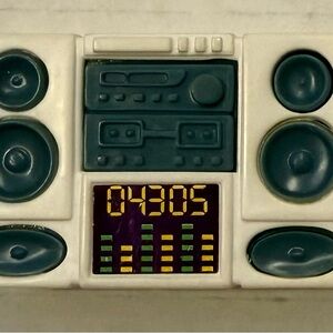 Vintage Fisher Price Loving Family Stereo Boombox Radio Dollhouse 90s